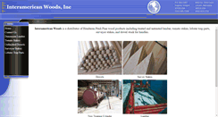 Desktop Screenshot of interamericanwoods.com